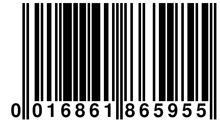 0 016861 865955