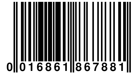 0 016861 867881