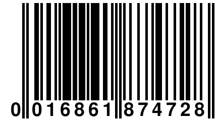 0 016861 874728