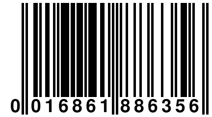 0 016861 886356