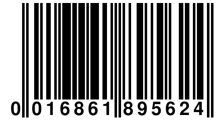 0 016861 895624