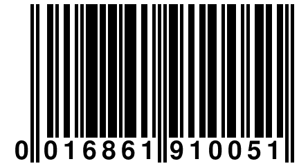 0 016861 910051