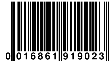 0 016861 919023