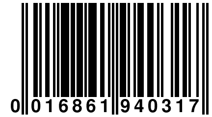 0 016861 940317