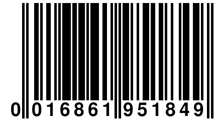 0 016861 951849