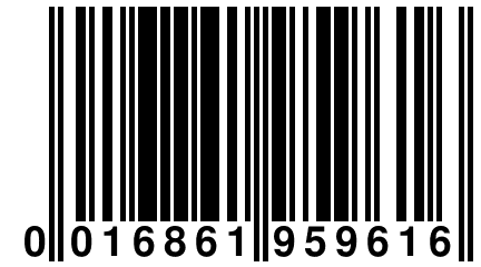 0 016861 959616