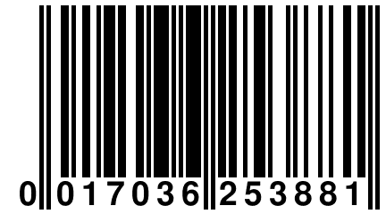 0 017036 253881