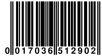 0 017036 512902