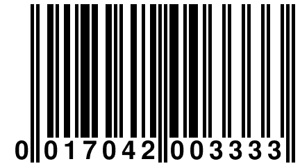 0 017042 003333