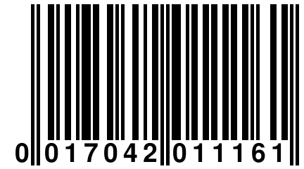 0 017042 011161