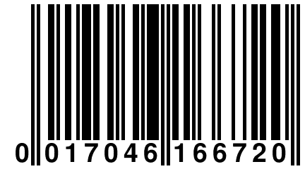 0 017046 166720