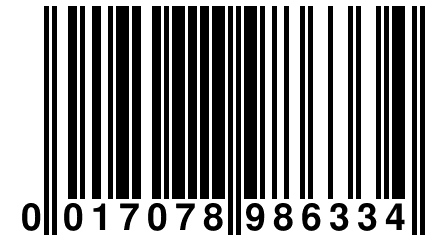 0 017078 986334