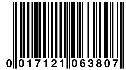 0 017121 063807