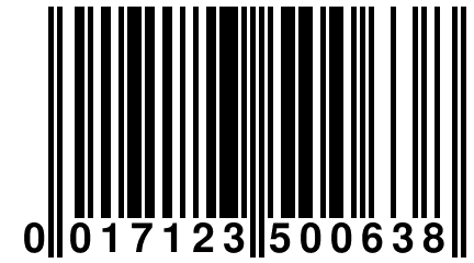 0 017123 500638