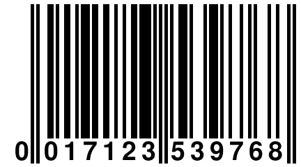 0 017123 539768