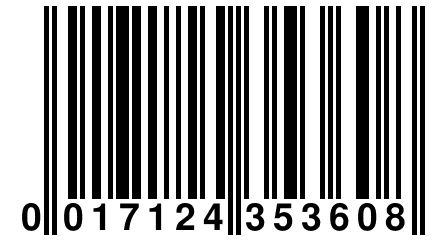 0 017124 353608