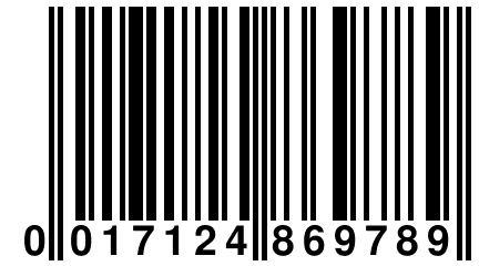 0 017124 869789