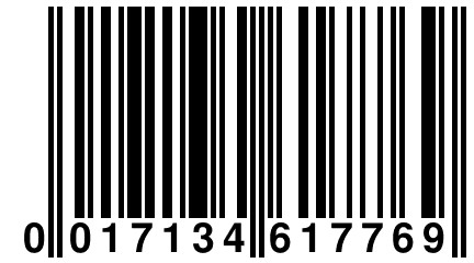 0 017134 617769