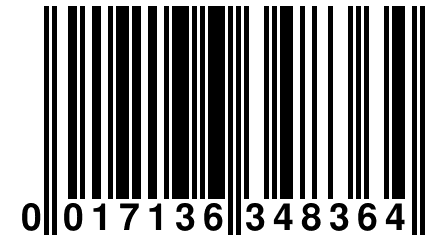 0 017136 348364