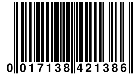 0 017138 421386