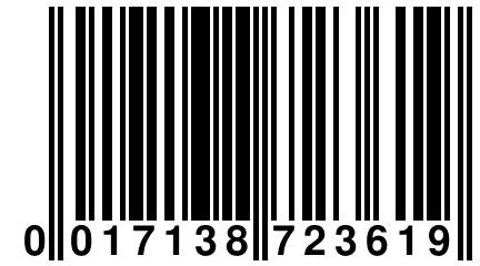 0 017138 723619