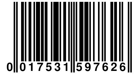 0 017531 597626