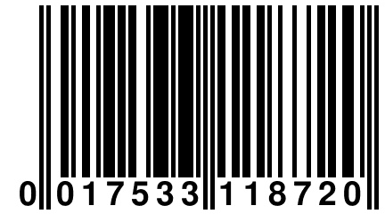 0 017533 118720