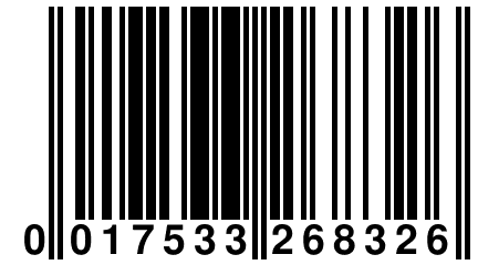 0 017533 268326