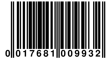 0 017681 009932