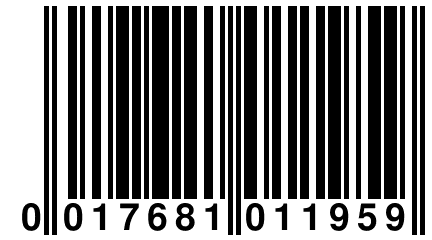 0 017681 011959