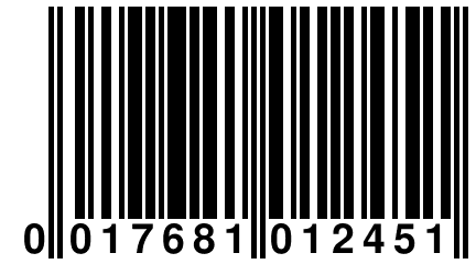 0 017681 012451