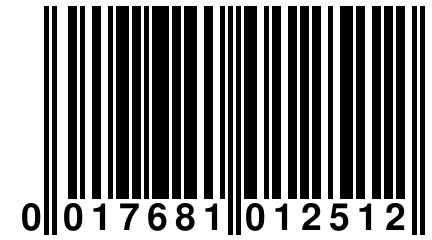 0 017681 012512