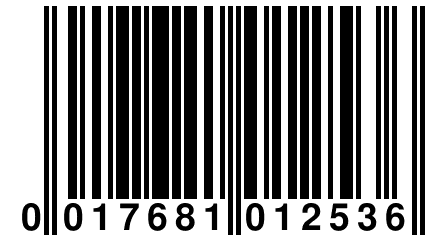 0 017681 012536