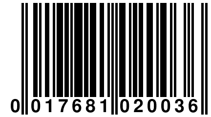 0 017681 020036