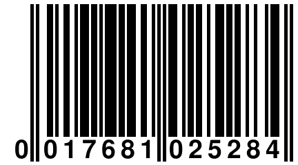 0 017681 025284