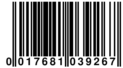 0 017681 039267