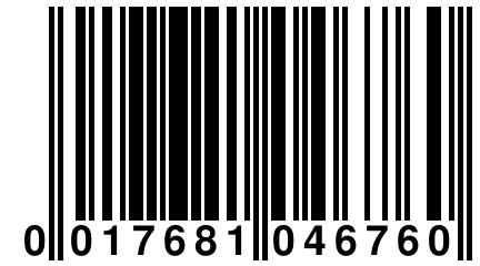 0 017681 046760