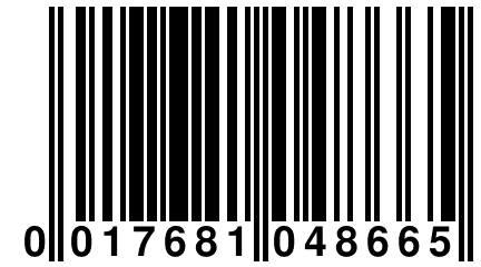 0 017681 048665