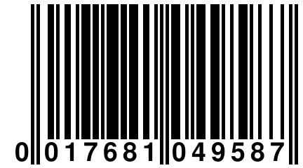 0 017681 049587