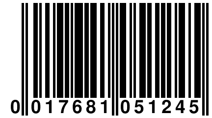 0 017681 051245