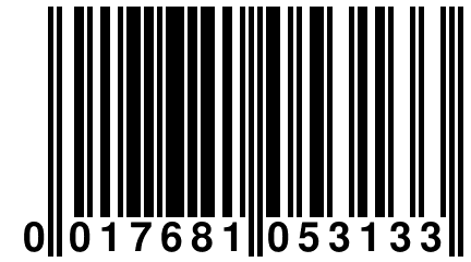 0 017681 053133