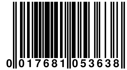 0 017681 053638