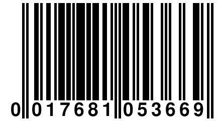 0 017681 053669