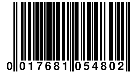 0 017681 054802