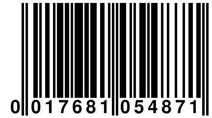 0 017681 054871