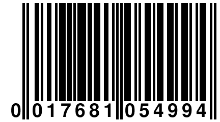 0 017681 054994