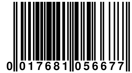 0 017681 056677