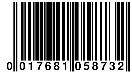 0 017681 058732