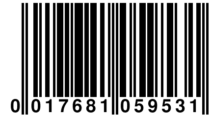 0 017681 059531