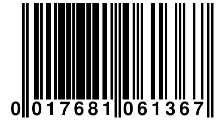 0 017681 061367